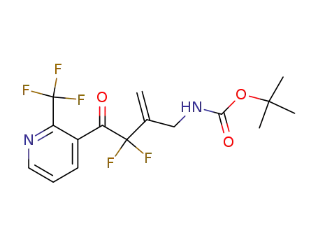 tert-butyl {3,3-difluoro-2-methylene-4-oxo-4-[2-(trifluoromethyl)pyridin-3-yl]butyl}carbamate