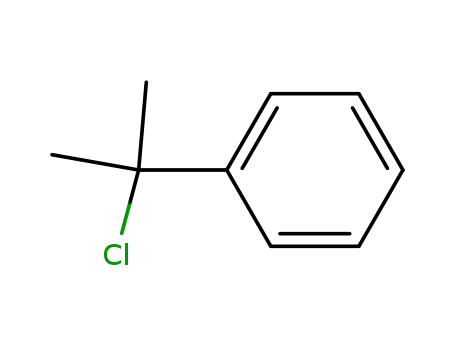 Molecular Structure of 934-53-2 (ALPHA,ALPHA-DIMETHYLBENZYL CHLORIDE)