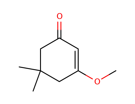 Molecular Structure of 4683-45-8 (3-methoxy-5,5-dimethylcyclohex-2-en-1-one)