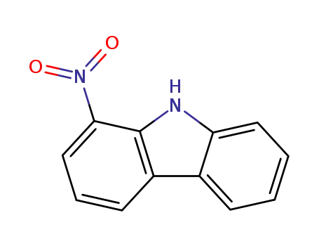 Molecular Structure of 31438-22-9 (9H-Carbazole, 1-nitro-)