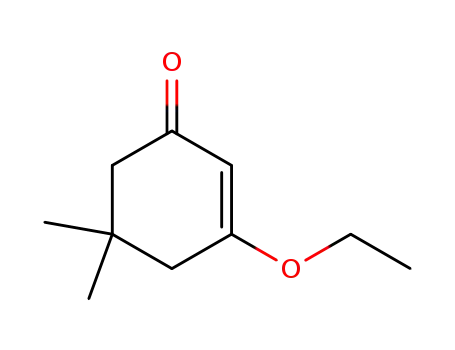 Molecular Structure of 6267-39-6 (3-Ethoxy-5,5-dimethyl-2-cyclohexen-1-one)