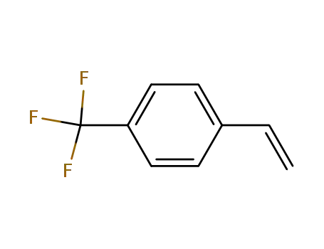 Molecular Structure of 402-50-6 (4-(TRIFLUOROMETHYL)STYRENE)