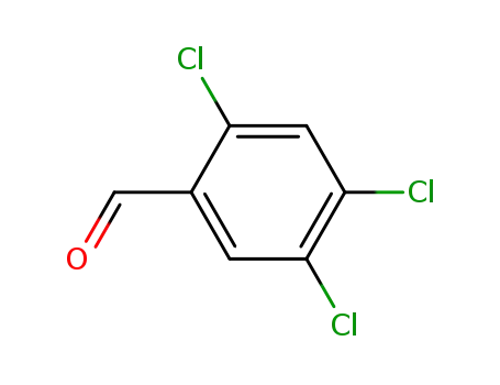 Molecular Structure of 35696-87-8 (2,4,5-trichlorobenzaldehyde)