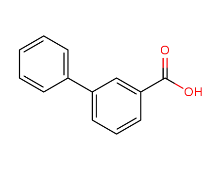 Molecular Structure of 716-76-7 (3-Biphenylcarboxylic acid)