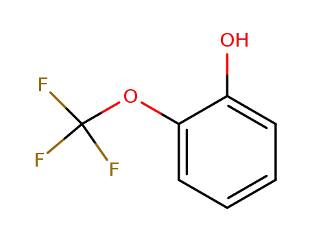Molecular Structure of 32858-93-8 (2-Trifluoromethoxyphenol)