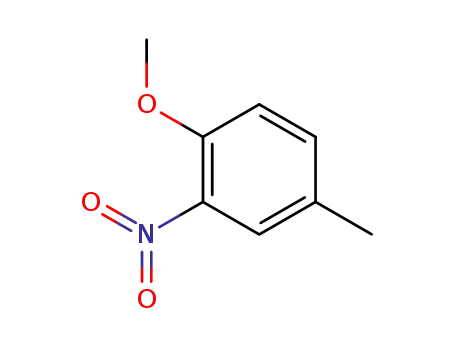 Molecular Structure of 119-10-8 (4-Methyl-2-nitroanisole)