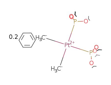 cis-[PtMe2(P(O(i)Pr)3)2]*0.2benzene