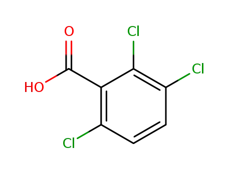 Molecular Structure of 50-31-7 (2,3,6-TRICHLOROBENZOIC ACID)