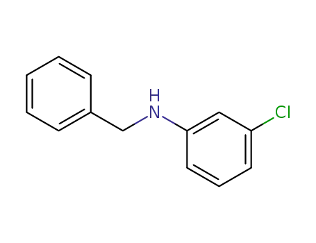 Molecular Structure of 50798-95-3 (Benzenemethanamine, N-(3-chlorophenyl)-)