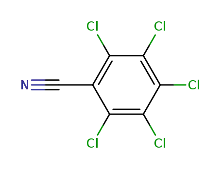 Molecular Structure of 20925-85-3 (Pentachlorobenzonitrile)