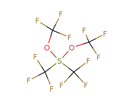 Bis-(trifluormethyl)-bis-(trifluormethoxy)-sulfuran