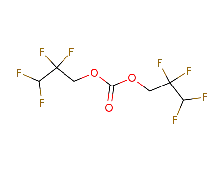 Molecular Structure of 1422-70-4 (1-Propanol, 2,2,3,3-tetrafluoro-, carbonate (2:1))