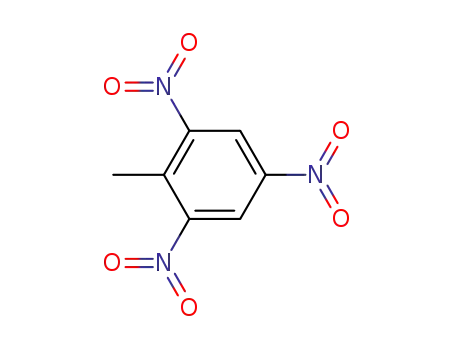 Molecular Structure of 118-96-7 (2,4,6-Trinitrotoluene)