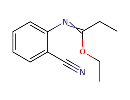 ethyl N-(2-cyanophenyl)propanimidate