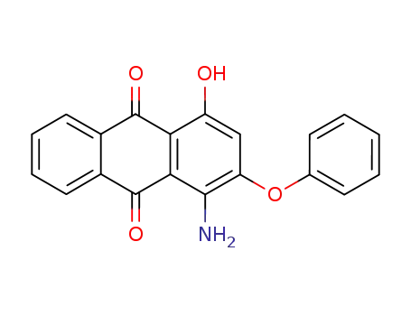 Molecular Structure of 17418-58-5 (Disperse Red 60)