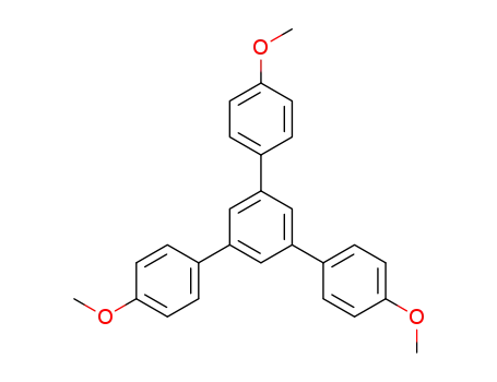 Molecular Structure of 7509-20-8 (1,3,5-Tris(4-methoxyphenyl)benzene)
