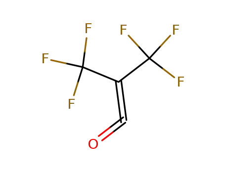 Molecular Structure of 684-22-0 (3,3,3-trifluoro-2-(trifluoromethyl)prop-1-en-1-one)