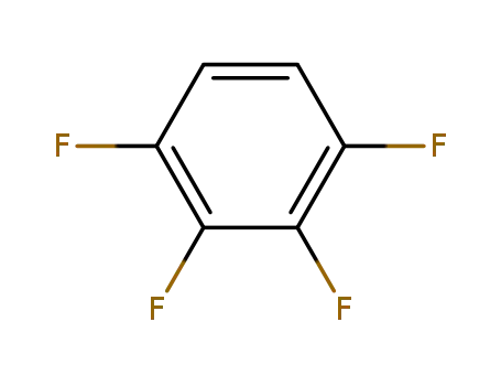 Molecular Structure of 551-62-2 (1,2,3,4-Tetrafluorobenzene)