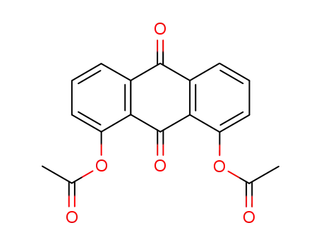 Molecular Structure of 1963-82-2 (1,8-DIACETOXYANTHRAQUINONE)