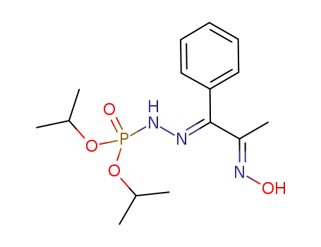 O,O-diisopropyl 2-(E)-(1-phenyl-2-oxopropylidene)-phosphorohydrazide (E)-oxime