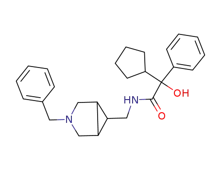 (1α,5α,6α)-N-(3-benzyl-3-azabicyclo[3.1.0]hex-6-ylmethyl)-2-cyclopentyl-2-hydroxy-2-phenyl-acetamide