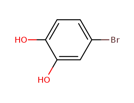 Molecular Structure of 17345-77-6 (4-BROMOCATECHOL)