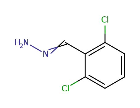 Molecular Structure of 59714-30-6 (Benzaldehyde, 2,6-dichloro-, hydrazone)