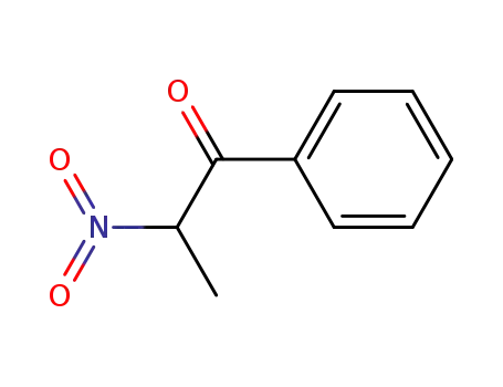 Molecular Structure of 14897-67-7 (1-Propanone, 2-nitro-1-phenyl-)