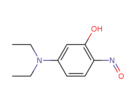 Molecular Structure of 6358-20-9 (5-(diethylamino)-2-nitrosophenol)