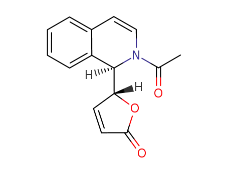 (5RS,1'RS)-5-(2'-N-acetyl-1',2'-dihydroisoquinolin-1'-yl)-2(5H)-furanone
