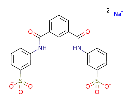 disodium 3,3'-[1,3-phenylenebis(carbonylimino)]bisbenzenesulfonate