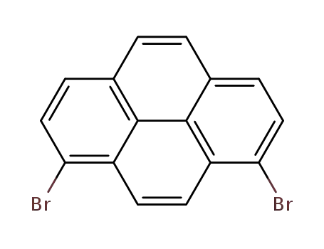 Molecular Structure of 38303-35-4 (1,8-Dibromopyrene)