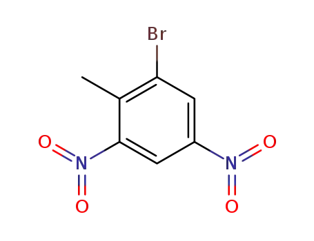 Molecular Structure of 18242-38-1 (1-BROMO-2-METHYL-3,5-DINITROBENZENE)