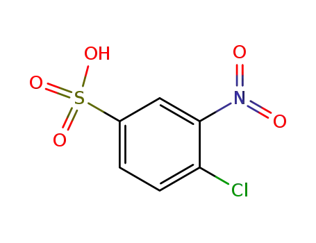 Molecular Structure of 121-18-6 (4-Chloro-3-nitrobenzenesulfonic acid)