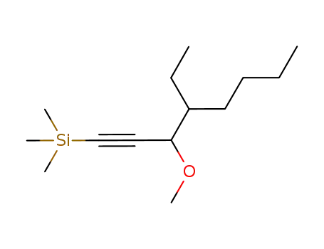 (4-ethyl-3-methoxyoct-1-ynyl)trimethylsilane