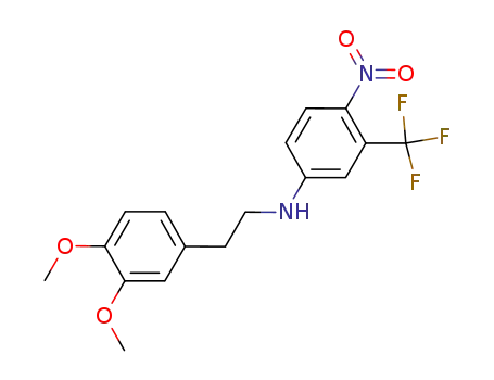 N-[2-(3,4-dimethoxyphenyl)ethyl]-4-nitro-3-(trifluoromethyl)aniline