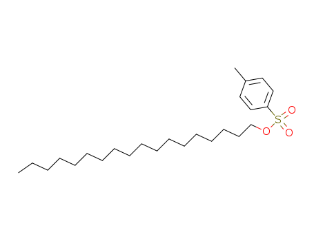 3386-32-1,P-TOLUENESULFONIC ACID N-OCTADECYL ESTER,p-Toluenesulfonicacid, octadecyl ester (7CI,8CI); NSC 23315; Octadecyl p-toluenesulfonate;Octadecyl tosylate; Stearyl p-toluenesulfonate; Stearyl tosylate; n-Octadecyltosylate