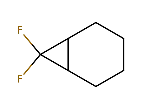 Molecular Structure of 823-70-1 (Bicyclo[4.1.0]heptane, 7,7-difluoro-)