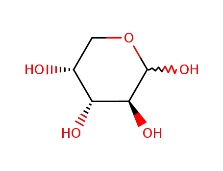 Molecular Structure of 28697-53-2 (D(-)-Arabinose)