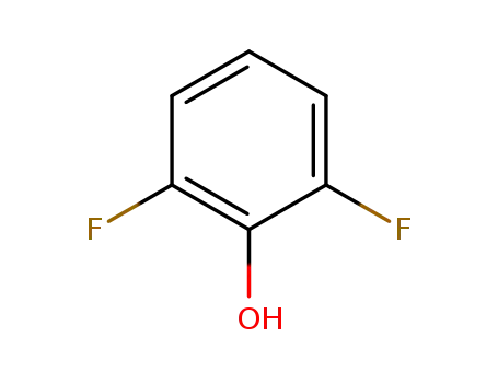 Molecular Structure of 28177-48-2 (2,6-Difluorophenol)