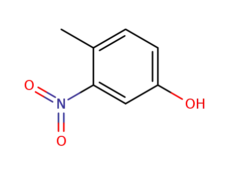 Molecular Structure of 2042-14-0 (4-Methyl-3-nitrophenol)