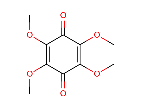 Molecular Structure of 3117-06-4 (2,3,5,6-Tetramethoxy-p-benzoquinone)