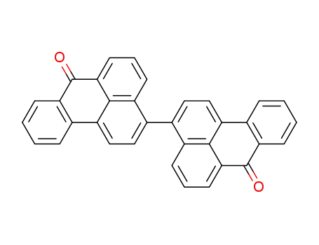 Molecular Structure of 116-96-1 ([3,3'-Bi-7H-benz[de]anthracene]-7,7'-dione)