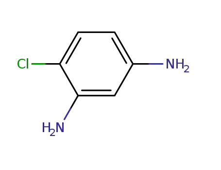 Molecular Structure of 5131-60-2 (4-Chloro-1,3-benzenediamine)