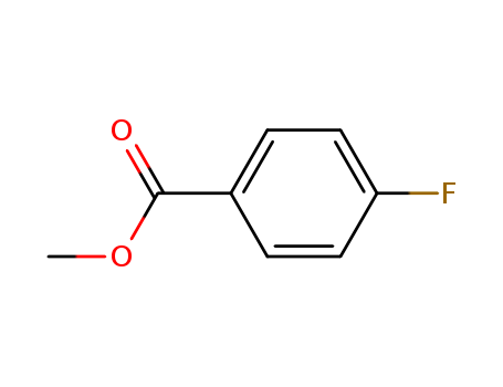 403-33-8,Methyl 4-fluorobenzoate,Benzoicacid, p-fluoro-, methyl ester (6CI,7CI,8CI);4-Fluorobenzoic acid methyl ester;Methyl p-fluorobenzoate;NSC 102770;4-Fluorobenzoic methyl ester;