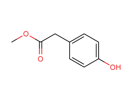 Molecular Structure of 14199-15-6 (Methyl 4-hydroxyphenylacetate)