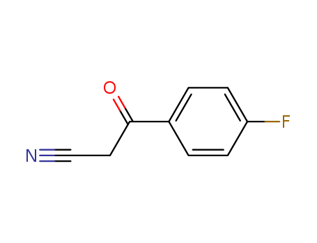4640-67-9,4-FLUOROBENZOYLACETONITRILE,Acetonitrile,(p-fluorobenzoyl)- (7CI,8CI);3-(4-Fluorophenyl)-3-oxopropanenitrile;3-(4-Fluorophenyl)-3-oxopropionitrile;3-Oxo-3-(4-fluorophenyl)propanenitrile;p-Fluorobenzoylacetonitrile;
