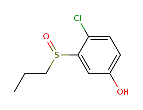3-propylsulfinyl-4-chlorophenol