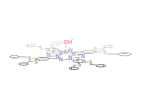 octakis(benzylthio)phthalocyaninato aluminium