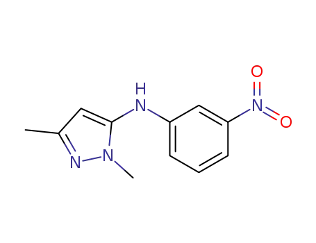 1,3-dimethyl-N-(3-nitrophenyl)-1H-pyrazol-5-amine